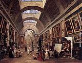 Design for the Grande Galerie in the Louvre by Hubert Robert